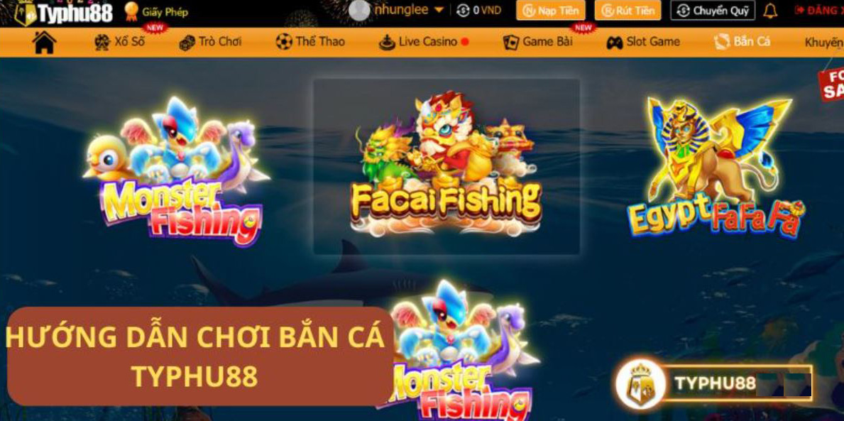 Bắn cá Typhu88