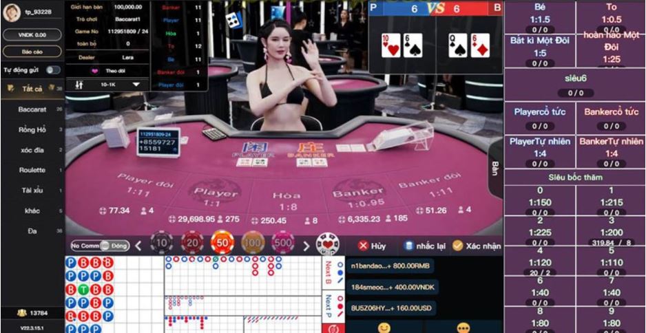 Đăng nhập Typhu88 Live Casino