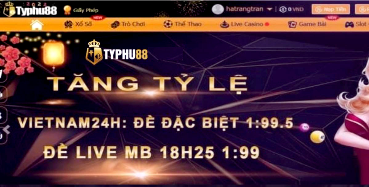 Lô đề Typhu88