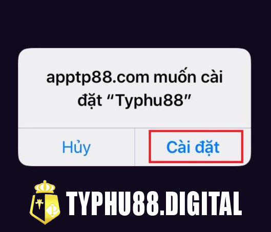 bước 2 cài đặt app typhu88 cho ios